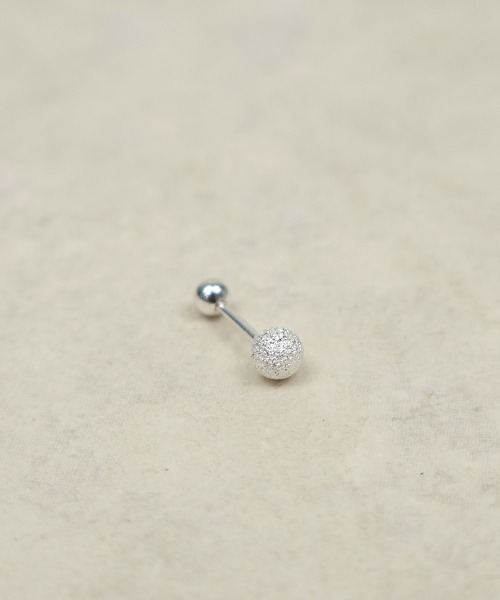 CEMONEMO(セモネモ)の「【金属アレルギー対応】 グリッターボール ポイントピアス(片耳用) / silver925(ピアス(片耳用)・レディース・シルバー/ゴールド・FREE)」の19枚目の写真