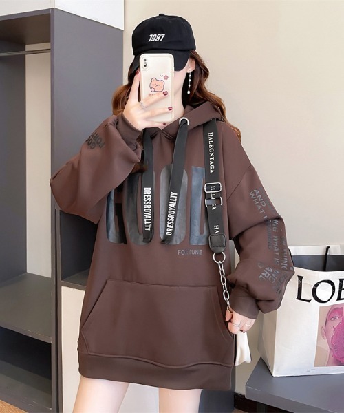 ミセス　韓国　フーディー　パーカー 日本国内発送 Mrs. GreenApple 韓国 パーカー L - メルカリ