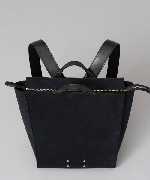 【超希少】 MAISON SPECIAL×土屋鞄　スエード　バックパック MAISON SPECIAL（メゾンスペシャル）の「《UNISEX》【TSUCHIYA