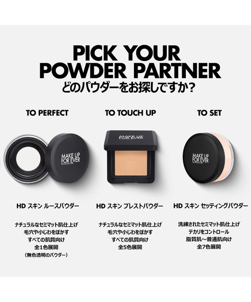 MAKE UP FOR EVER(メイクアップフォーエバー)の「HDスキン ルースパウダー トラベルサイズ(フェイスパウダー・レディース・0.1・FREE)」の8枚目の写真