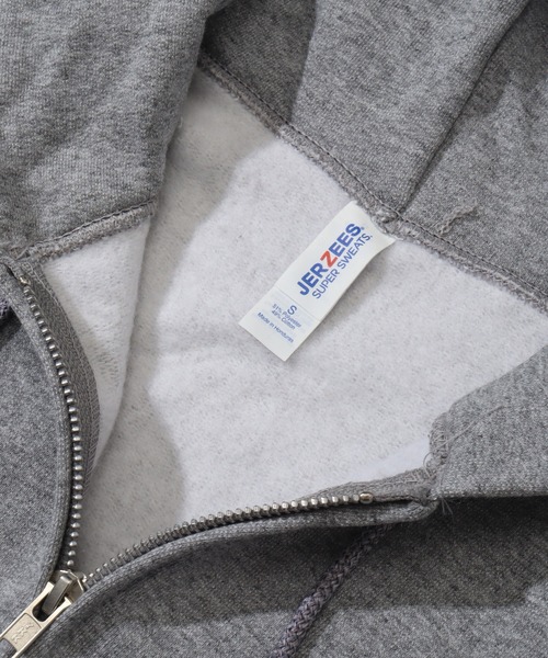 JERZEES(ジャージーズ)の「【JERZEES/ジャージーズ】SUPER SEWATS FULL-ZIP HOODED SWEAT SHIRT/ジップアップパーカー(パーカー・メンズ・ブラック/ネイビー/杢グレー・S/XL/L/M)」の16枚目の写真