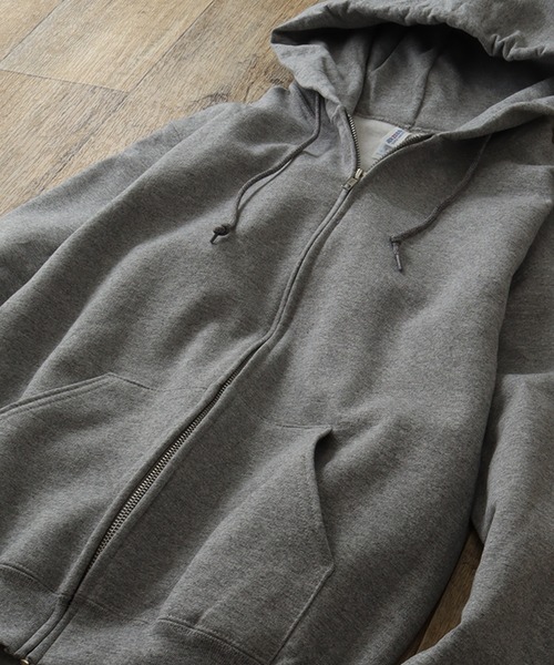 JERZEES(ジャージーズ)の「【JERZEES/ジャージーズ】SUPER SEWATS FULL-ZIP HOODED SWEAT SHIRT/ジップアップパーカー(パーカー・メンズ・ブラック/ネイビー/杢グレー・S/XL/L/M)」の5枚目の写真