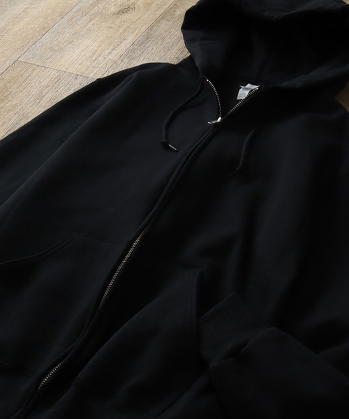 JERZEES(ジャージーズ)の「【JERZEES/ジャージーズ】SUPER SEWATS FULL-ZIP HOODED SWEAT SHIRT/ジップアップパーカー(パーカー・メンズ・ブラック/ネイビー/杢グレー・S/XL/L/M)」の4枚目の写真