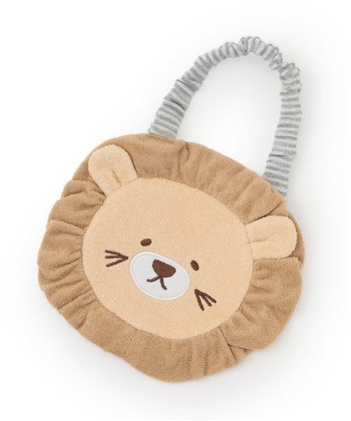 petit main（プティマイン）の「【防水】アニマルスタイ（スタイ/よだれかけ・キッズ・モカ/マスタード/アイボリー・F）」の3枚目の写真