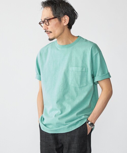 70's USMC 油性プリント Teeシャツ バインダーネック 裾袖共シングル