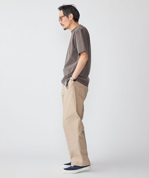 SHIPS(シップス)の「SHIPS: コットン USA クルーネック ポケット ピグメント Tシャツ(Tシャツ/カットソー・メンズ・ピンク/ダークグレー/ケリーグリーン/コバルトブルー・SMALL/MEDIUM/LARGE/X-LARGE)」の8枚目の写真