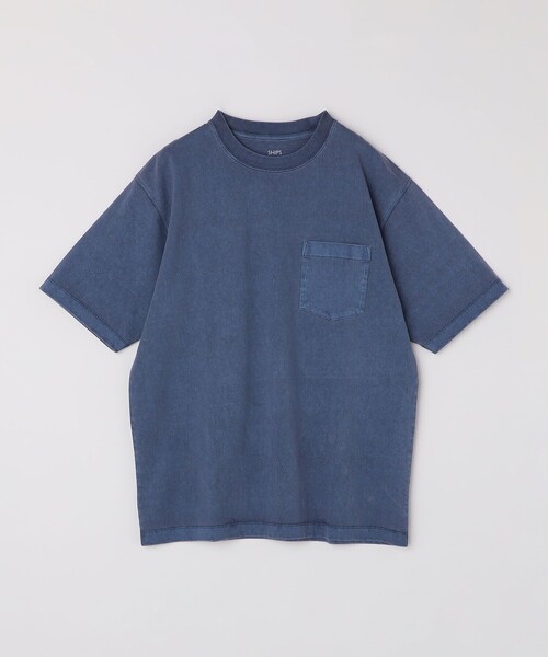 SHIPS(シップス)の「SHIPS: コットン USA クルーネック ポケット ピグメント Tシャツ(Tシャツ/カットソー・メンズ・ピンク/ダークグレー/ケリーグリーン/コバルトブルー・SMALL/MEDIUM/LARGE/X-LARGE)」の18枚目の写真