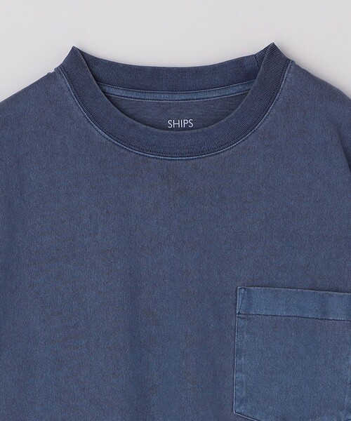 SHIPS(シップス)の「SHIPS: コットン USA クルーネック ポケット ピグメント Tシャツ(Tシャツ/カットソー・メンズ・ピンク/ダークグレー/ケリーグリーン/コバルトブルー・SMALL/MEDIUM/LARGE/X-LARGE)」の20枚目の写真