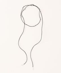 MIESROHE | ＬＯＮＧ　ＳＡＴＩＮ　ＣＨＯＫＥＲ(ネックレス)