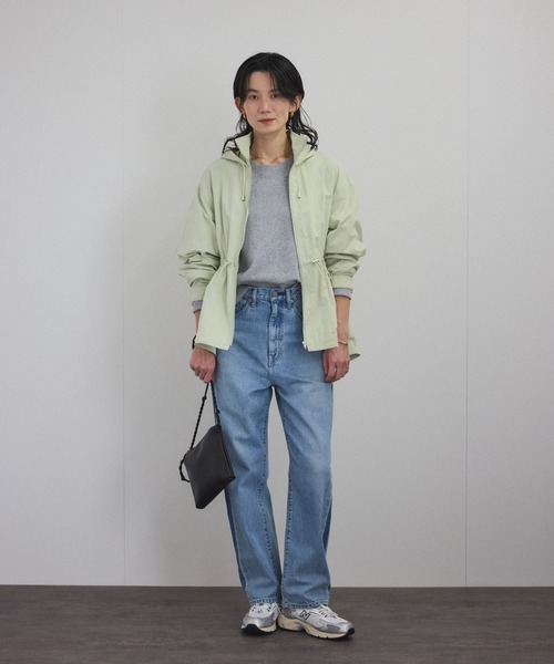 SALON adam et rope'(サロン アダム エ ロペ)の「【WEB限定】ヴィンテージライクテンダースウェットプルオーバー(スウェット・レディース・オフホワイト/グレー/ネイビー・FREE)」の4枚目の写真