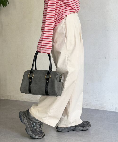 CPCM（シーピーシーエム）の「タックワイドチノパンツ（その他パンツ・レディース・ベージュ/アイボリー/ブラック・SMALL/MEDIUM/LARGE）」の7枚目の写真