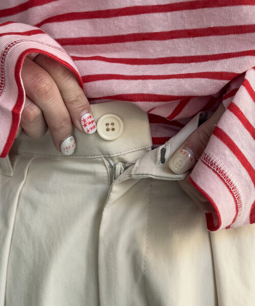 CPCM（シーピーシーエム）の「タックワイドチノパンツ（その他パンツ・レディース・ベージュ/アイボリー/ブラック・SMALL/MEDIUM/LARGE）」の11枚目の写真