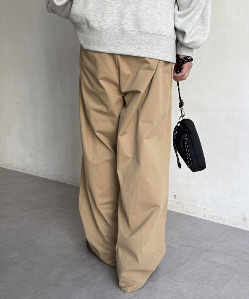 CPCM（シーピーシーエム）の「タックワイドチノパンツ（その他パンツ・レディース・ベージュ/アイボリー/ブラック・SMALL/MEDIUM/LARGE）」の18枚目の写真