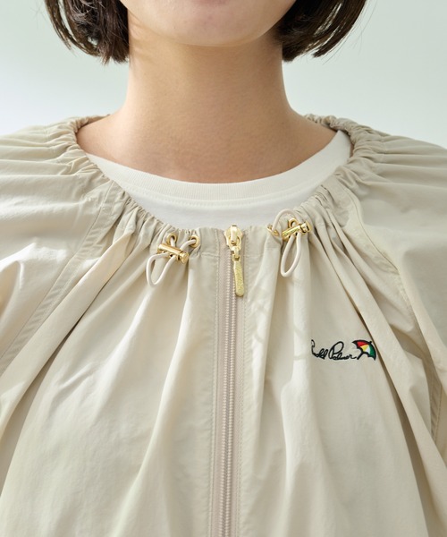 Arnold Palmer(アーノルドパーマー)の「花粉ガード ライト ノーカラー ブルゾン(ブルゾン・レディース・ライトベージュ/ブラック/ライトグリーン・S/L/M)」の16枚目の写真