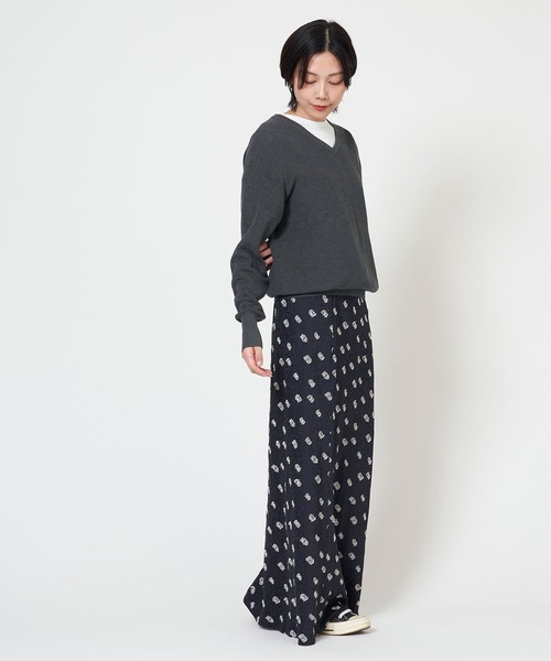 THE SHINZONE（ザ シンゾーン）の「SIMON DOTS JACQUARD SKIRT