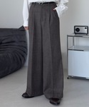 LUENNA（ルエナ）の「【LUENNA】 Semi Flare Slacks /セミフレア スラックス（スラックス・L）」
