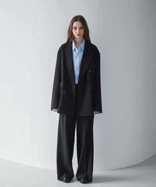 Semi Flare Slacks / セミフレアスラックス LUENNA（ルエナ）の「【LUENNA】 Semi Flare Slacks /セミフレア