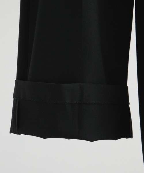 LUENNA（ルエナ）の「【LUENNA】 Semi Flare Slacks /セミフレア スラックス（セットアップ対応）（スラックス・メンズ・チャコールグレー/ブラック/ブラウン系1・L/M/S）」の19枚目の写真