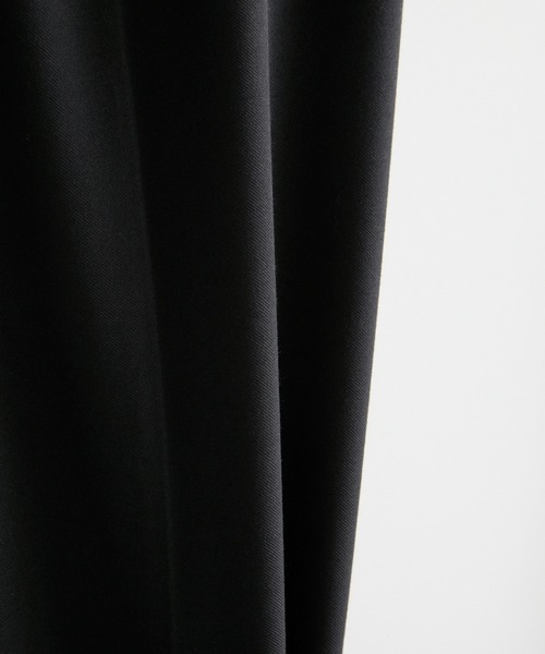 LUENNA（ルエナ）の「【LUENNA】 Semi Flare Slacks /セミフレア スラックス（セットアップ対応）（スラックス・メンズ・チャコールグレー/ブラック/ブラウン系1・L/M/S）」の22枚目の写真