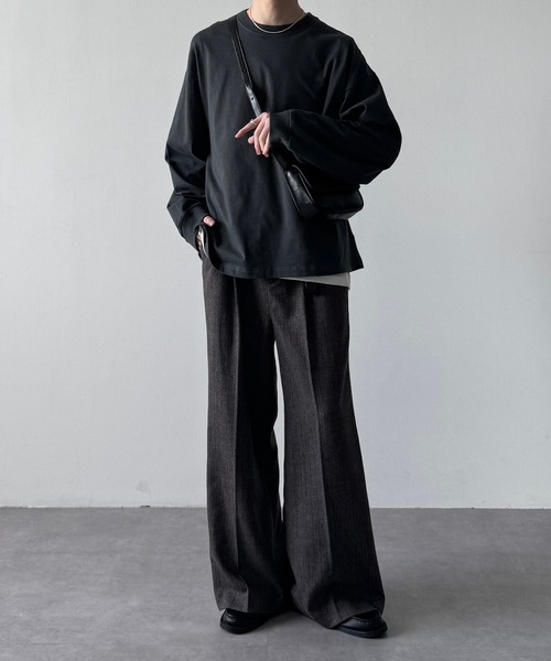 LUENNA】 Semi Flare Slacks /セミフレア スラックス（セットアップ