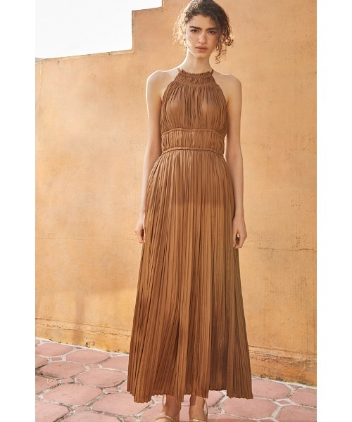 エステラケー　estella.k シャーリングプリーツティアードドレス 新品！ Estella.K（エステラケー）の「Haute Summer Dress シャーリング