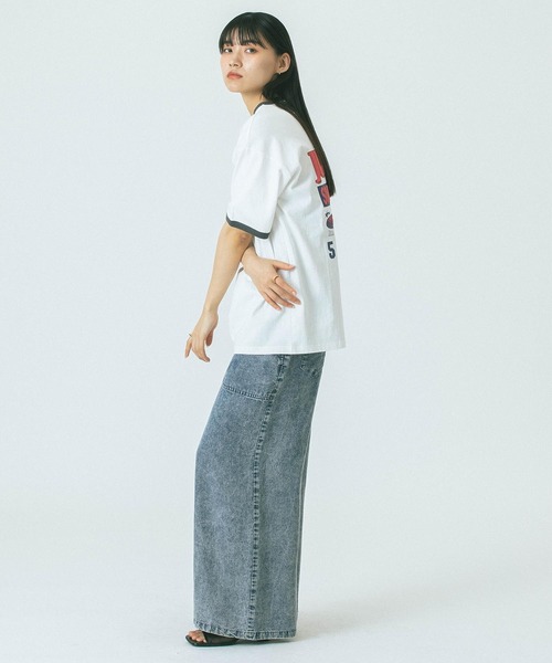 ROSE BUD(ローズバッド)の「【WEB・一部店舗限定】PUFF PRINT S/S TEE(Tシャツ/カットソー・レディース・ホワイト/ベージュ・ONE SIZE)」の7枚目の写真