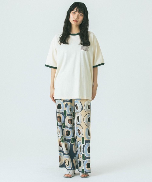 ROSE BUD(ローズバッド)の「【WEB・一部店舗限定】PUFF PRINT S/S TEE(Tシャツ/カットソー・レディース・ホワイト/ベージュ・ONE SIZE)」の13枚目の写真
