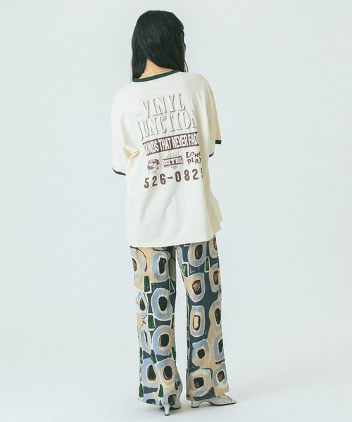 ROSE BUD(ローズバッド)の「【WEB・一部店舗限定】PUFF PRINT S/S TEE(Tシャツ/カットソー・レディース・ホワイト/ベージュ・ONE SIZE)」の16枚目の写真
