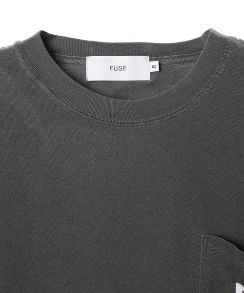 FUSE(フューズ)の「【BIG BILL/ビッグ ビル】別注ポケットTEE(Tシャツ/カットソー・メンズ・ネイビー/ホワイト/ブラック・02/03)」の7枚目の写真