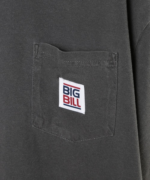 FUSE(フューズ)の「【BIG BILL/ビッグ ビル】別注ポケットTEE(Tシャツ/カットソー・メンズ・ネイビー/ホワイト/ブラック・02/03)」の8枚目の写真