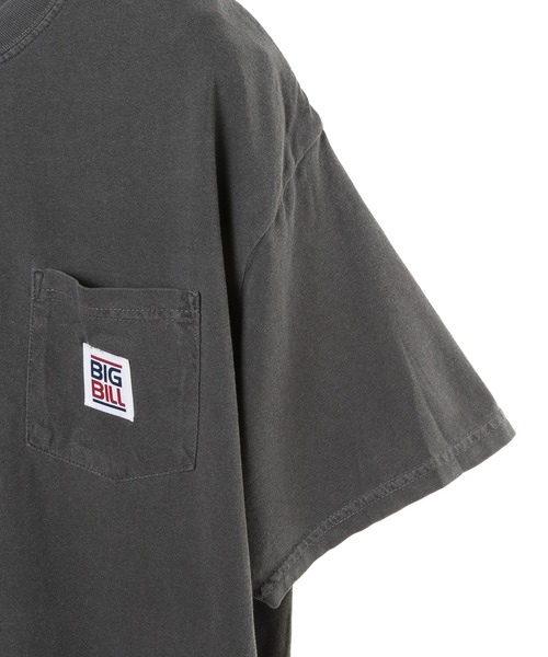 FUSE(フューズ)の「【BIG BILL/ビッグ ビル】別注ポケットTEE(Tシャツ/カットソー・メンズ・ネイビー/ホワイト/ブラック・02/03)」の9枚目の写真