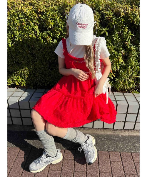 WC（ダブル シー）の「サイドリボンコットンレースキャップ（キャップ・レディース・ホワイト・FREE）」の4枚目の写真