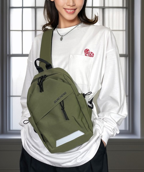 セール】ボディバッグ ワンショルダー ウェストバッグ 軽量ミニマ