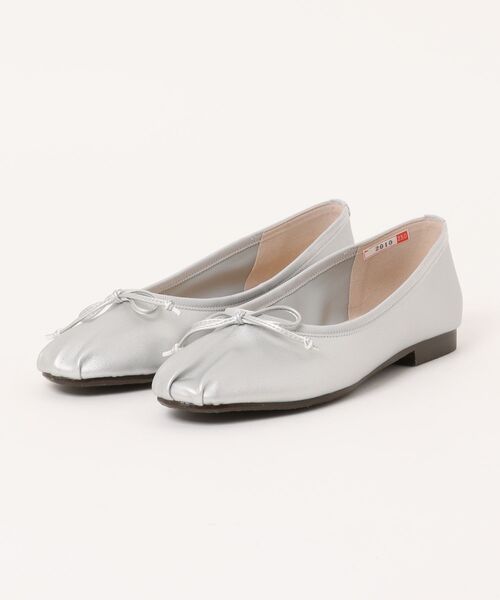 ABC-MART(エービーシーマート)の「JOLI ENCORE(FR) ジョリー・アンコール SOFT BALLET SHOES ソフトバレエシューズ JE-2010 SILVER(パンプス・レディース・シルバー・24.0cm/23.5cm/23.0cm)」の1枚目の写真