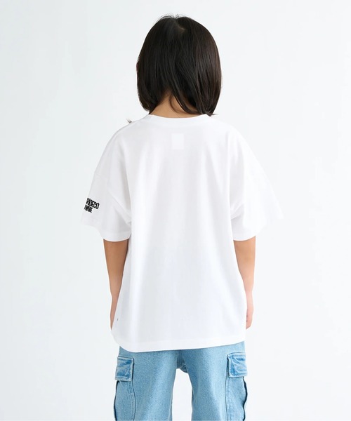 DC SHOES（ディーシーシューズ）の「25 KD PLAY SKATE SS/DCキッズ半袖バックプリントTシャツ（Tシャツ/カットソー・キッズ・ブラック/マルチ/ホワイト・120/130/140/150/160）」の5枚目の写真