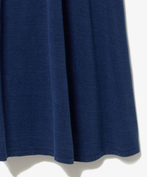 LACOSTE（ラコステ）の「インディゴ 鹿の子ポロドレス マキシ丈ワンピース フレア Iライン（シャツワンピース・レディース・ブルー/ダークネイビー・40/38/36/34）」の21枚目の写真