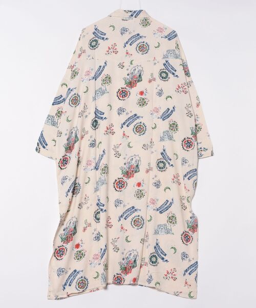 チャイハネ（チャイハネ）の「【チャイハネ】ゴッティーシャツワンピース（シャツワンピース・レディース・ホワイト/ブルー/ブラック・FREE）」の4枚目の写真