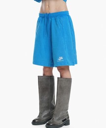 MASONPRINCE | ルーズフィット シンプルロゴ スウェットショーツ DK3115【MASONPRINCE】(スウェットパンツ)