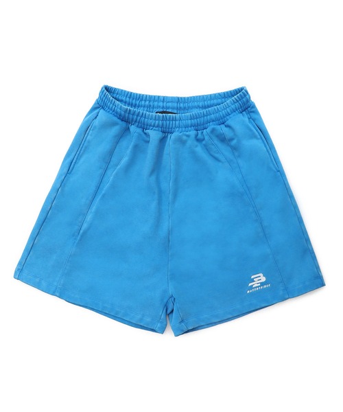 MASONPRINCE（メイソンプリンス）の「ルーズフィット シンプルロゴ スウェットショーツ DK3115【MASONPRINCE】（スウェットパンツ・メンズ・ライトブルー/ブラック・L/M/S）」の8枚目の写真