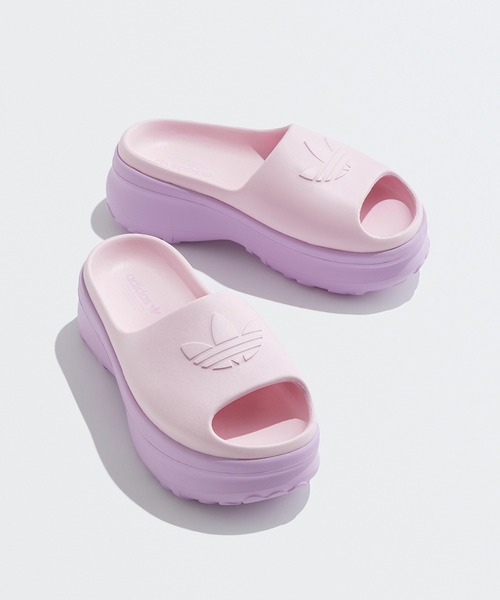 人気【ADIDAS】アディダス スライドサンダル ADIFOM 厚底5.5cm Adifom スタン サンダル / Adifom Stan Slides / 厚底サンダル