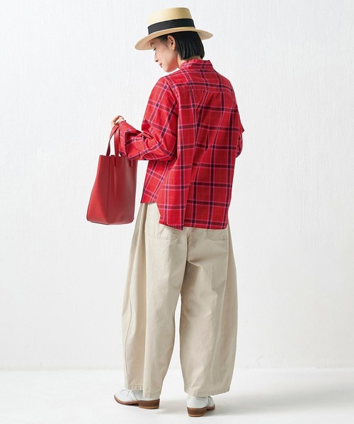 サニークラウズ　赤いチェックのワンピースとベスト2点セット サニークラウズ 赤いチェックのワンピースとベスト2点セット