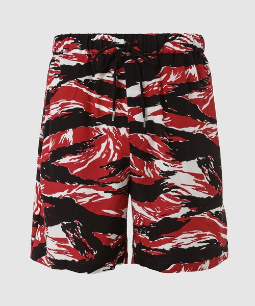 TAKAHIROMIYASHITATheSoloIst.（タカヒロミヤシタザソロイスト）の「hawaiian shorts.(tiger camouflage)（その他パンツ・メンズ・ブルー系その他/イエロー系その他/オレンジ系その他/レッド系その他/ブラック×ホワイト/グリーン系その他・48/46）」の5枚目の写真
