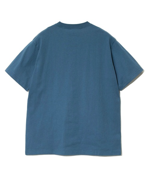 go slow caravan（ゴースローキャラバン）の「DOMDOM × gsc びたびたバターフィッシュ猫TEE（Tシャツ/カットソー・メンズ・ブルー/ホワイト・X-LARGE/LARGE/MEDIUM）」の11枚目の写真