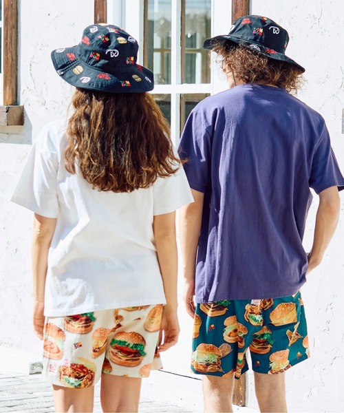 go slow caravan（ゴースローキャラバン）の「DOMDOM × gsc びたびたバターフィッシュ猫TEE（Tシャツ/カットソー・メンズ・ブルー/ホワイト・X-LARGE/LARGE/MEDIUM）」の13枚目の写真