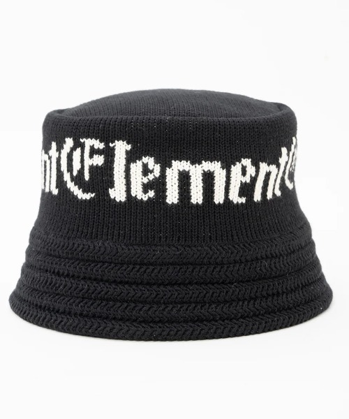 ELEMENT(エレメント)の「ELEMENT メンズ KNIT HAT ハット 【2025年春夏モデル】/エレメントロゴニットハット(ハット・メンズ・ホワイト/ブラック・FREE)」の12枚目の写真