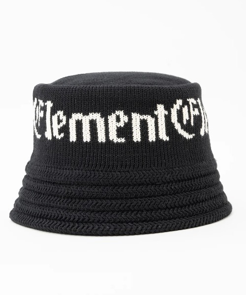 ELEMENT(エレメント)の「ELEMENT メンズ KNIT HAT ハット 【2025年春夏モデル】/エレメントロゴニットハット(ハット・メンズ・ホワイト/ブラック・FREE)」の9枚目の写真