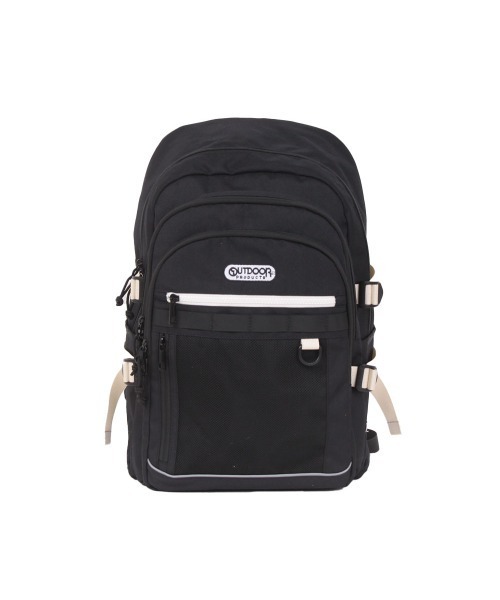 OUTDOOR PRODUCTS(アウトドアプロダクツ)の「アウトドア【OUTDOOR】バックパック 30L(バックパック/リュック・レディース・ブラック/ブラック×ホワイト/ライトグレー/レッド・フリ-)」の9枚目の写真