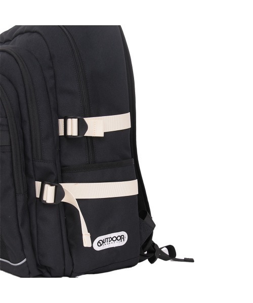 OUTDOOR PRODUCTS(アウトドアプロダクツ)の「アウトドア【OUTDOOR】バックパック 30L(バックパック/リュック・レディース・ブラック/ブラック×ホワイト/ライトグレー/レッド・フリ-)」の15枚目の写真