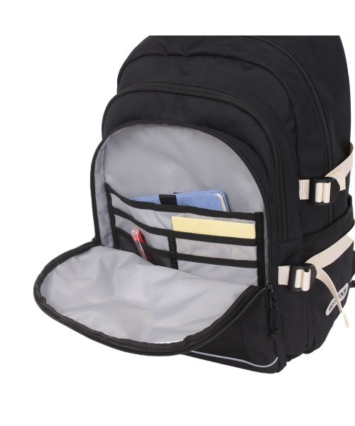OUTDOOR PRODUCTS(アウトドアプロダクツ)の「アウトドア【OUTDOOR】バックパック 30L(バックパック/リュック・レディース・ブラック/ブラック×ホワイト/ライトグレー/レッド・フリ-)」の18枚目の写真