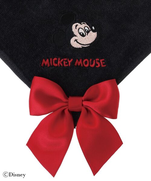 Maison de FLEUR(メゾンドフルール)の「Mickey Mouse/タオルハンカチ(ハンカチ/ハンドタオル・レディース・ブラック・FREE)」の8枚目の写真